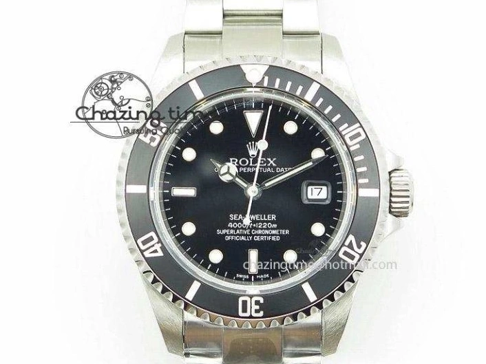 0518 DailyWear Submariner 116610 LN Black Ceramic 316L Bp Maker 1:1 Best Edition Black Dial on SS Bracelet SA3135 V 3019
